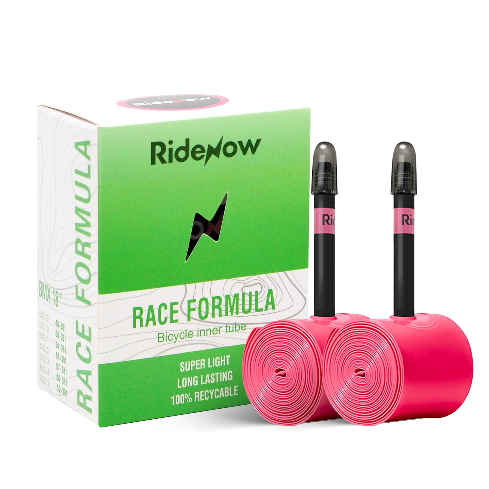 Amazon | RideNow BMX インナーチューブ 16インチ、18インチ、20インチ