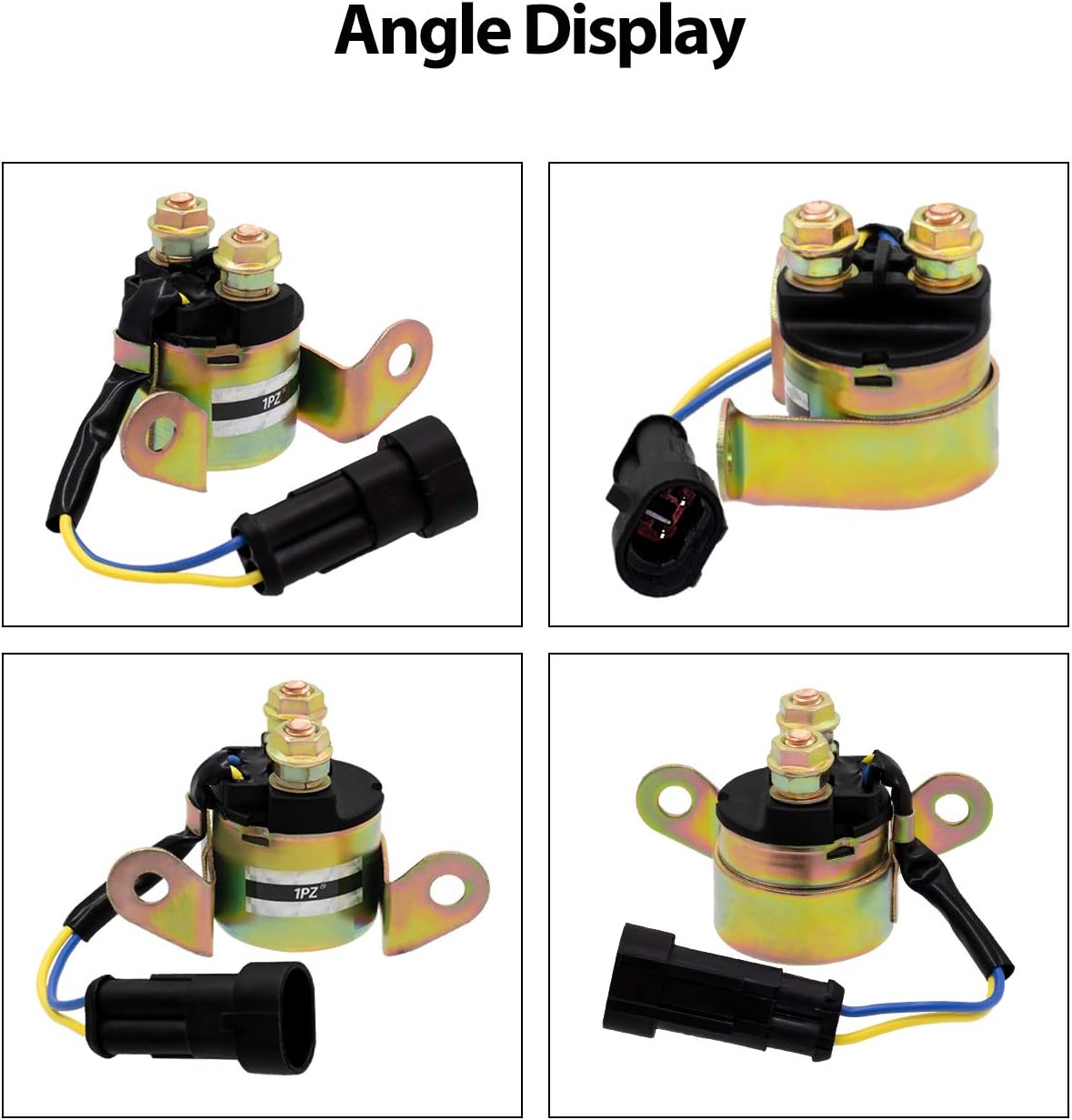 1PZ BS1-P50 Starter Solenoid Relay for Polaris Ranger Sportsman Trail Boss RZR ACE 330 450 500 570 700 800 900 4012001