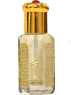 Vesper 12mL | Artisanal Hand Crafted Perfume Oil Fragrance for Women and for Men | Traditional Attar Style Cologne | by Perfumer Swiss Arabian Oud | Gift/Party Favor | Body Oil