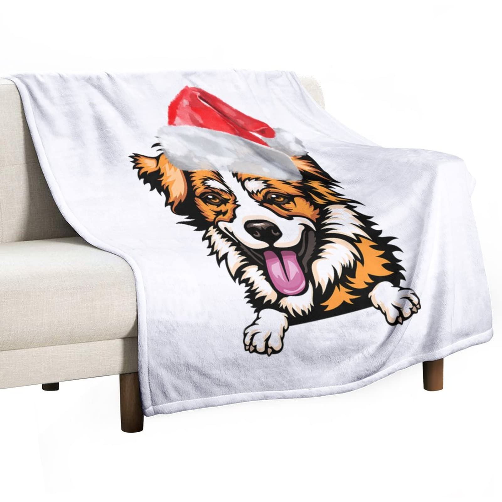 Couverture pour chien de Noël finis les frissons avec ce plaid chaud enfant