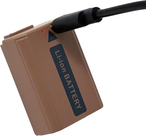 Miniatura 5 de Wasabi Power Batería USB (Serie Ginger) para NP-FW50 (compatible con ZV-E10, Alpha a7, a7 II, a7R, a7R II, a7S, a7S II, a5000, a5100, a6000, a6300,