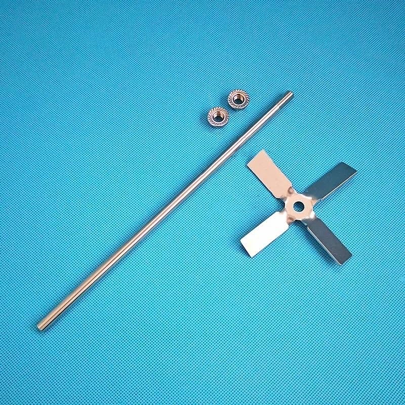 Mieszadło krzyżowe ze stali nierdzewnej 304 z 4 ostrzami, 1 szt(8x250mm Type-2)