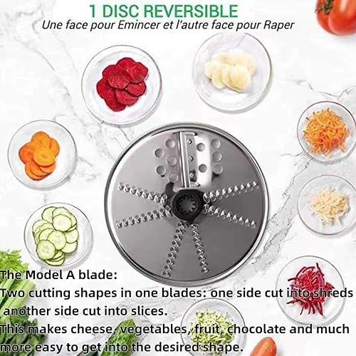 Miniatura 2 de Cortador multifuncional de verduras adecuado para thermomix TM6/TM5 cortador de verduras y quesos adecuado para Thermomix Accesorio Rallador de