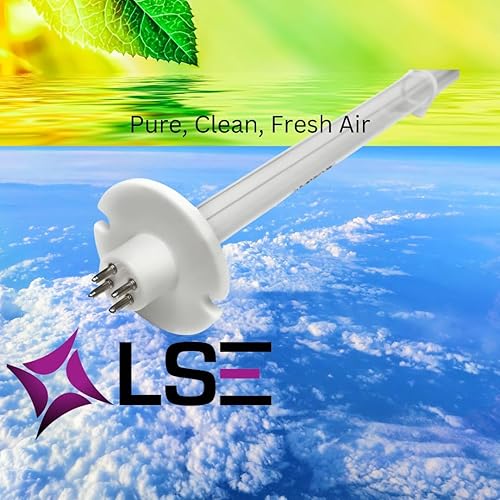 Miniatura 6 de LSE Lighting TT-UVB14 Lámpara UV de repuesto para sistema HVAC UV TT-UV24-14  Sin agujero de llave  Bombilla de repuesto de alto rendimiento