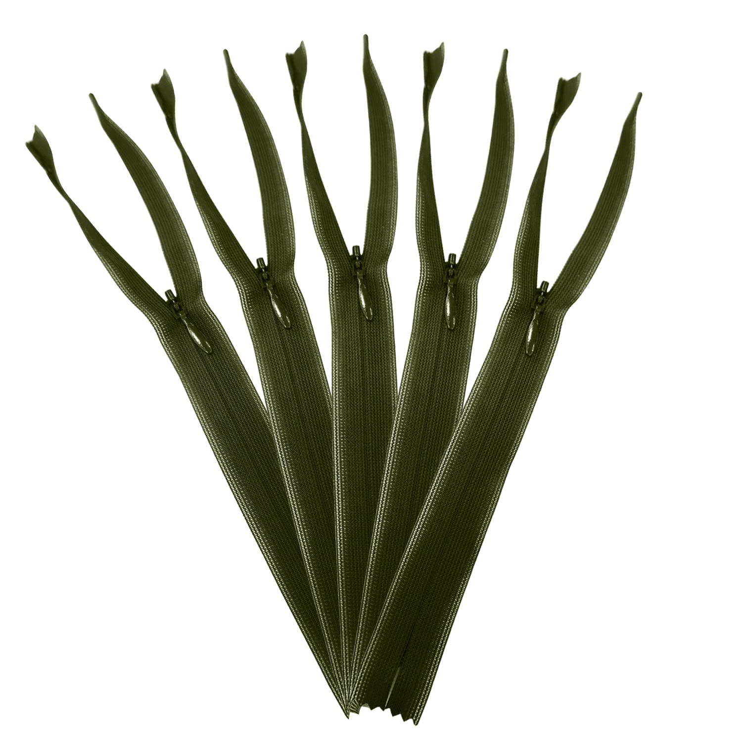 YKK Verdeckter Reißverschluss – Unsichtbar, 23 Cm, Nylon & Metall