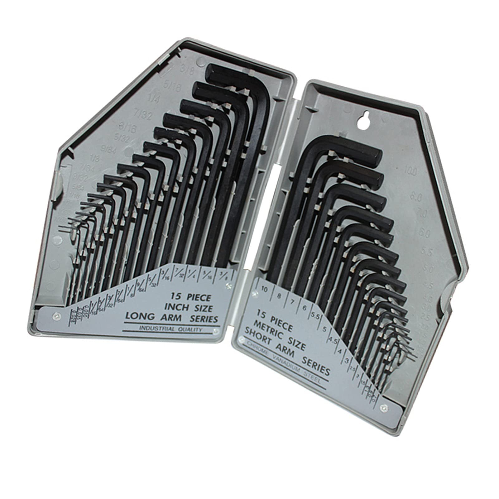 Buy qiguch66 30Pcs Imperial/Metric Allen Wrench Spanner Hex Key Set