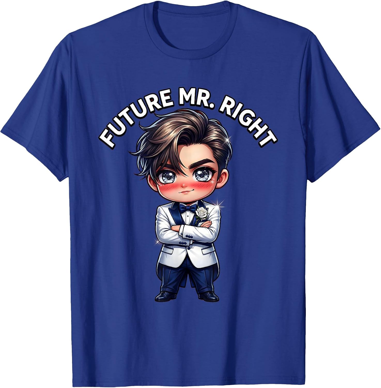 Future Mr. Right Groom Design T-Shirt image 4