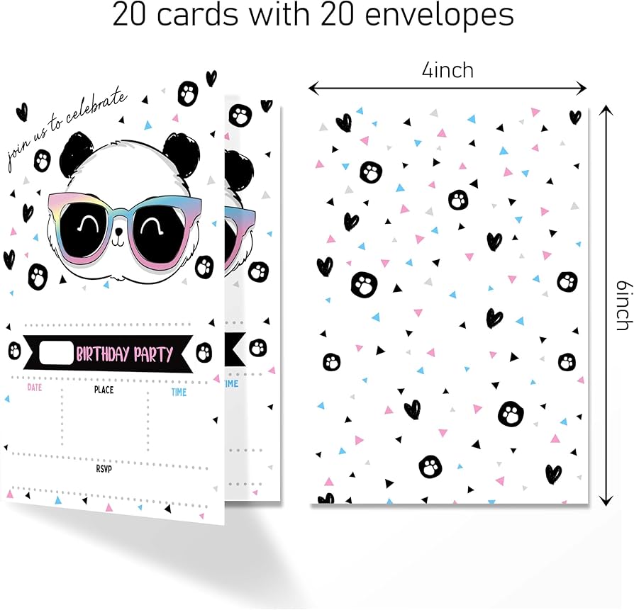 amazon-com-anyemw-4x6-panda-birthday-invitations-panda-party-favors-panda-birthday-decorations-birthday-party-invitations-for-boys-girls-20-cards-with-20-envelopes-63-home-kitchen for Free Printable Panda Birthday Invitations Amazon.com : ANYEMW 4x6 Panda Birthday Invitations, Panda Party Favors, Panda Birthday Decorations, Birthday Party Invitations For Boys Girls, 20 Cards with 20 Envelopes.(63) : Home & Kitchen for Free Printable Panda Birthday Invitations