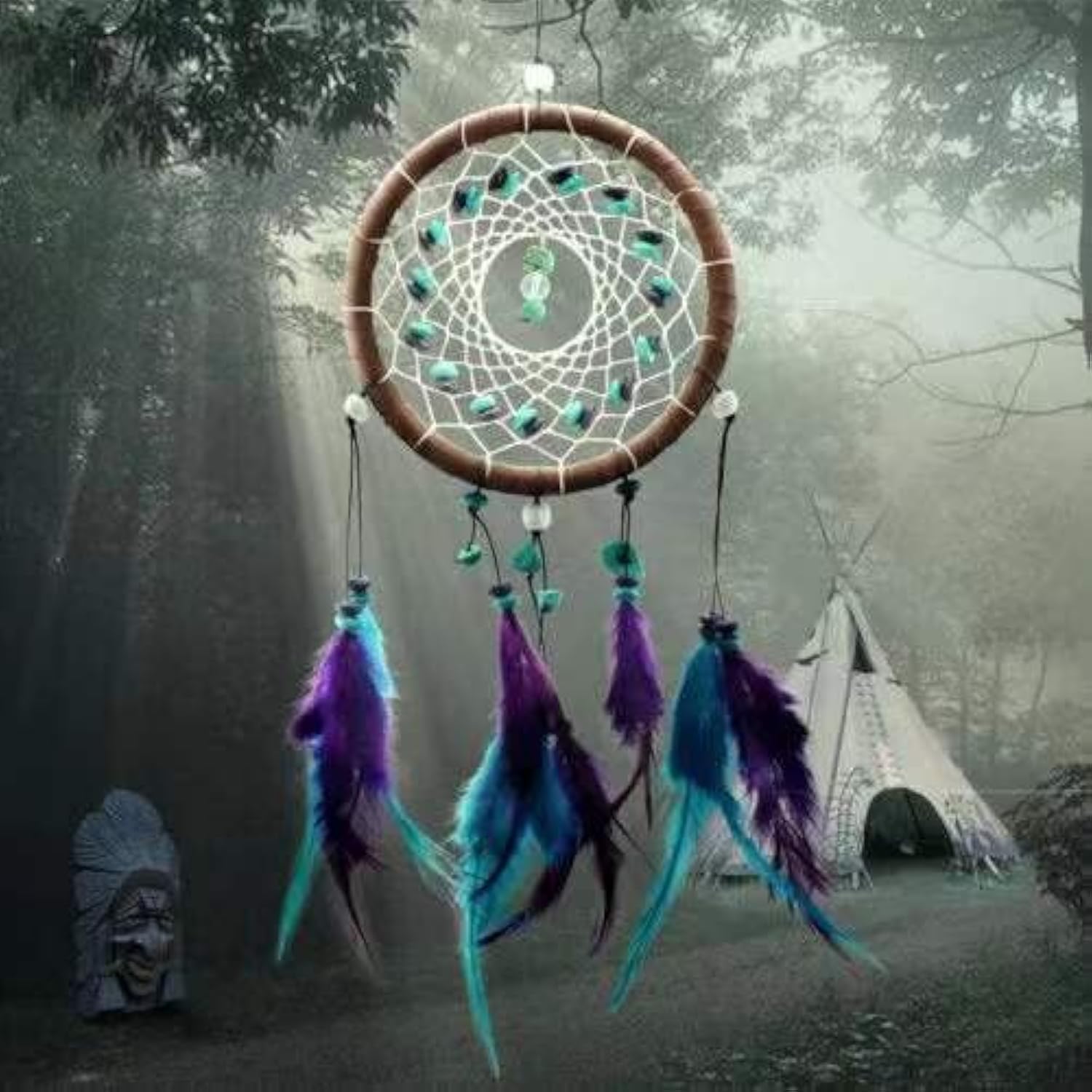 Acchiappasogni a forma di elefante, acchiappasogni con piume personalizzate, regali di compleanno per lei e lui, decorazione da parete in stile boho per la camera da letto. - Italia