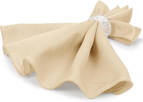 Miniatura 107 de Ultimate Textile -1 docena - Reversible Shantung Satin - Majestic - Servilletas de tela Majestic de 17 x 17 pulgadas color azul pizarra