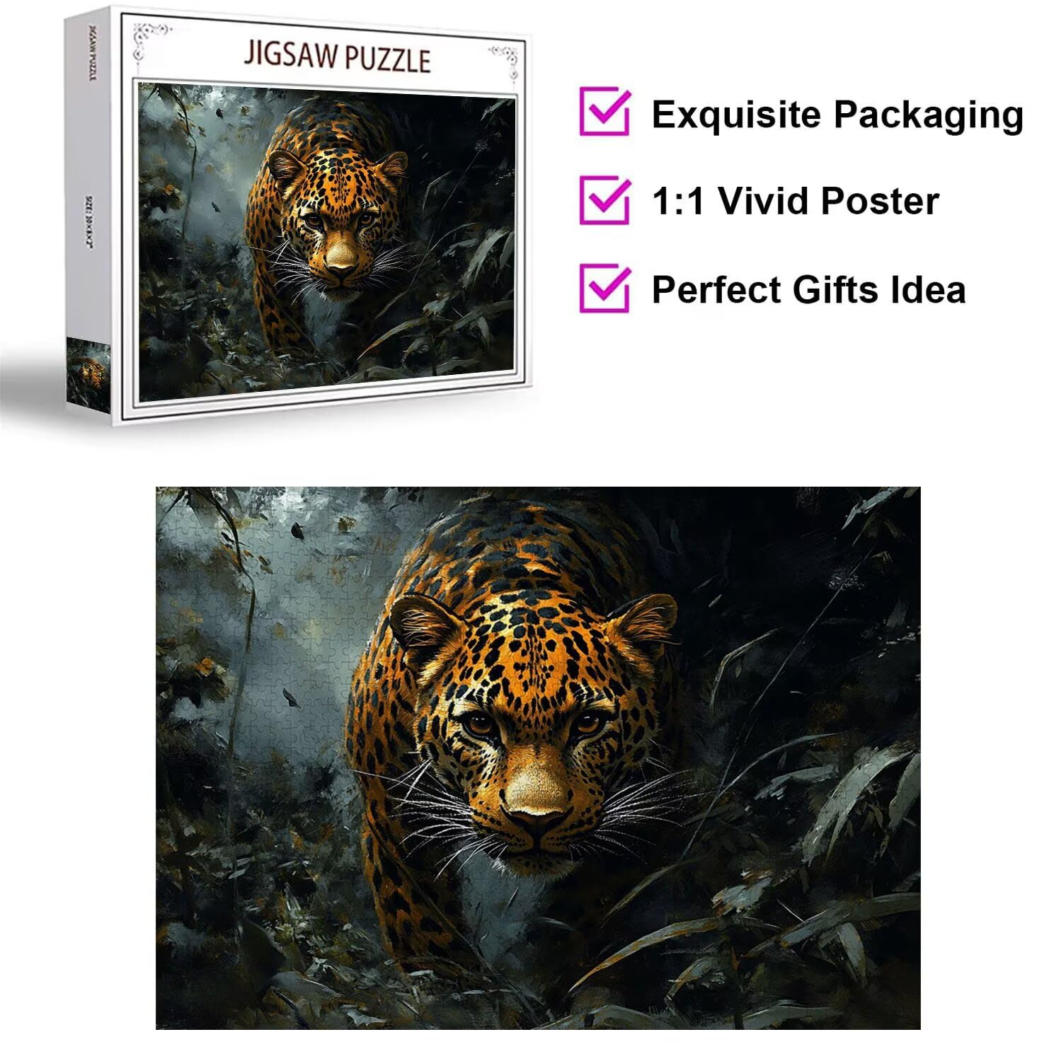 Puzzle 6000 Pezzi Foreste Puzzle Classici per Gioco Familiare, n-718