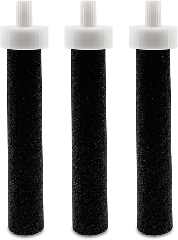 Water Filters for Brita BB06, Stainless Steel, Plastic Water Bottle | 3 Pack Replacement Water Bottle Filters for Hard Sided WaterFilter Bottle and for Brita Replacement Water Bottle Filters