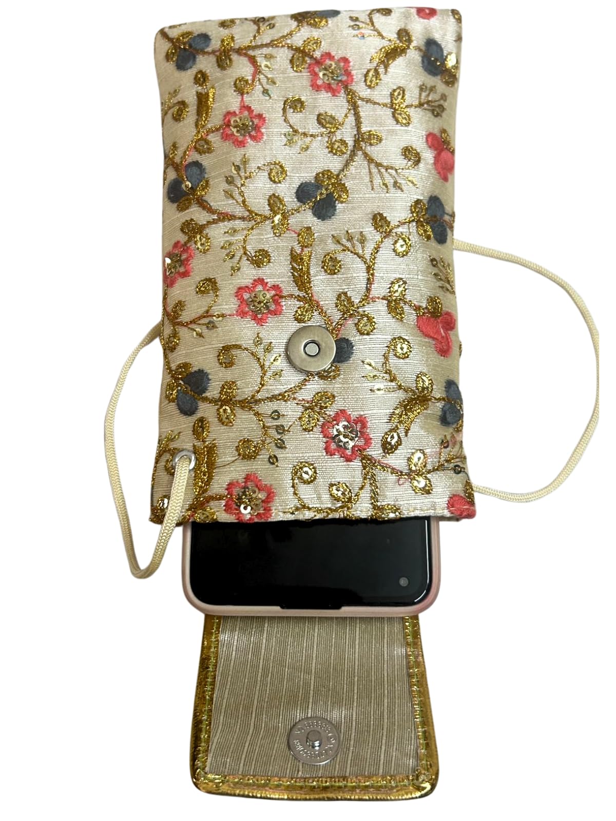 Ethnic Embroidered Mobile Sling Pouch 2