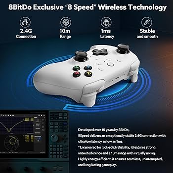 Amazon.com: 8BitDo Ultimate 2 Wireless Controller with TMR