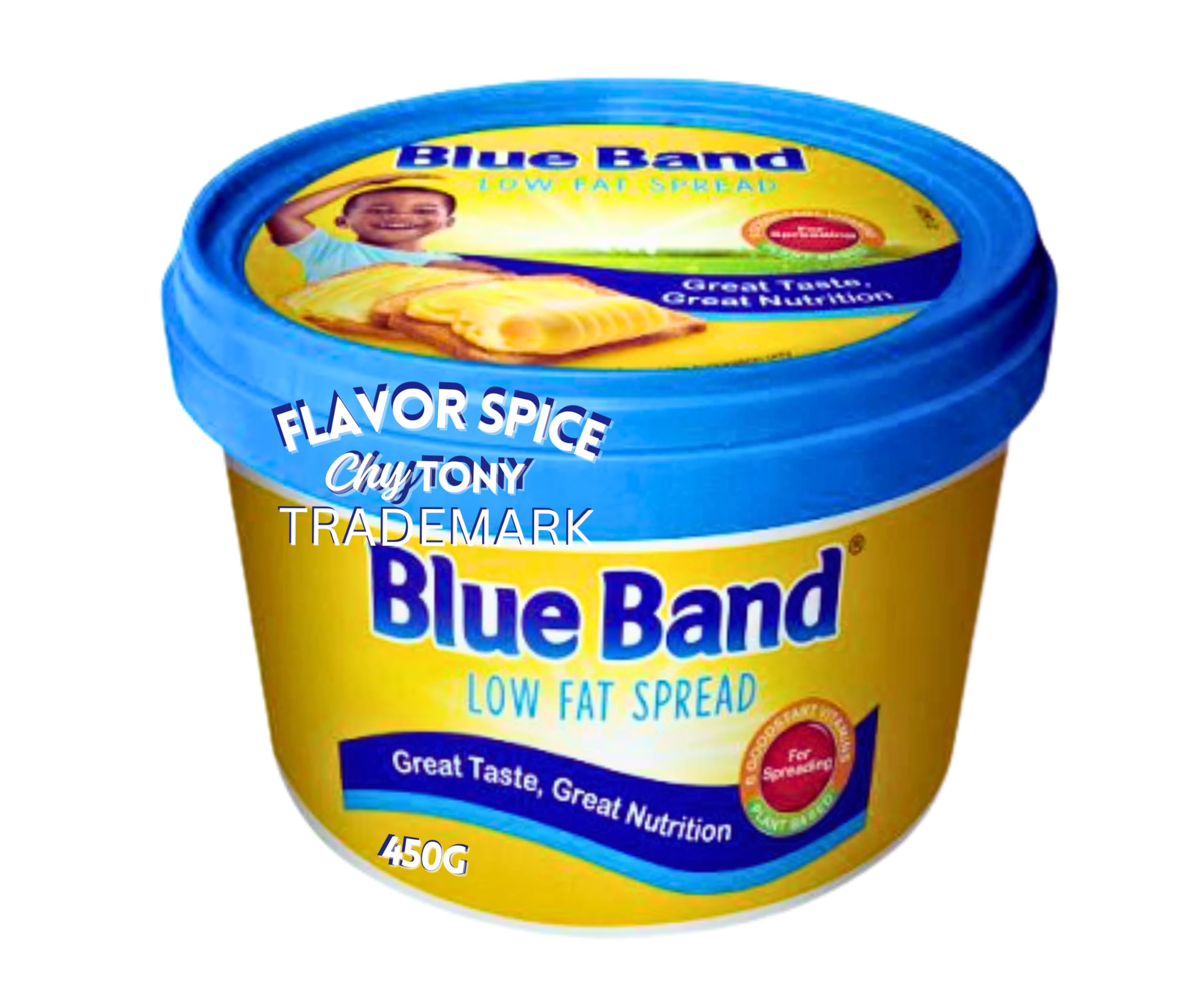 Blue Band Margarine (450g Low - Fat Spread (Big Size 1LB)