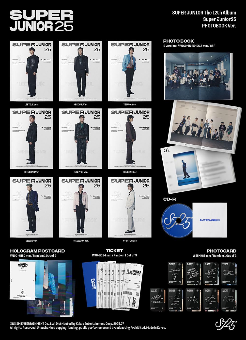 super junior 25 ウニョク photo book SMini CD Amazon.co.jp: Super Junior (スーパージュニア) - Super Junior25
