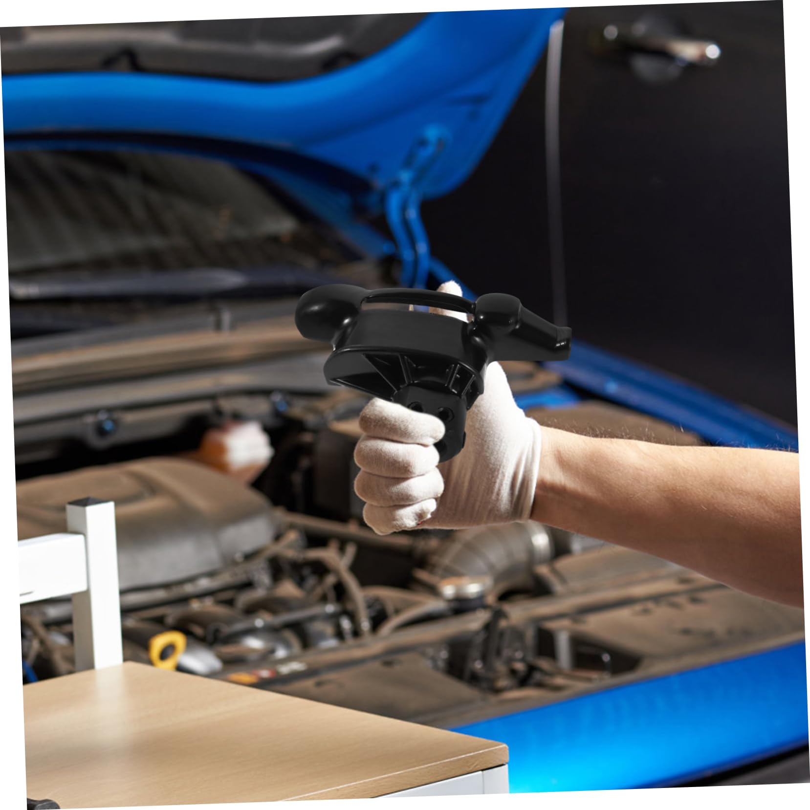 Cabilock Cabezal de Desmontaje de Neumáticos de Coche de Acero Negro