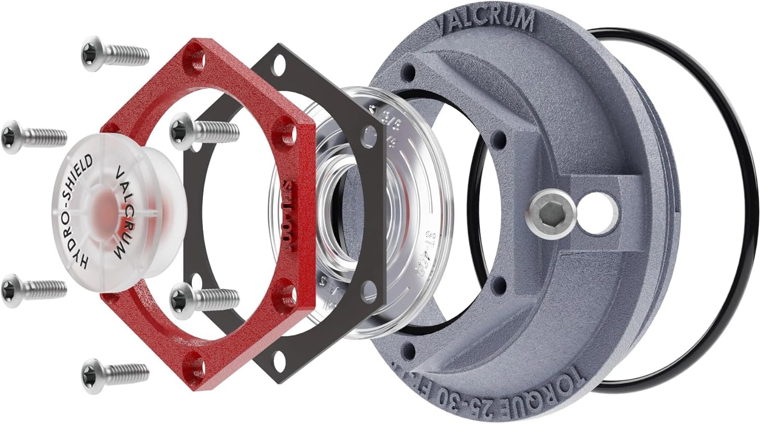 Hydro-Shield Waterproof Aluminum Oil Bath or Grease Cap for Dexter 9K-10K Axles 3.50" Thread Diameter HS-350