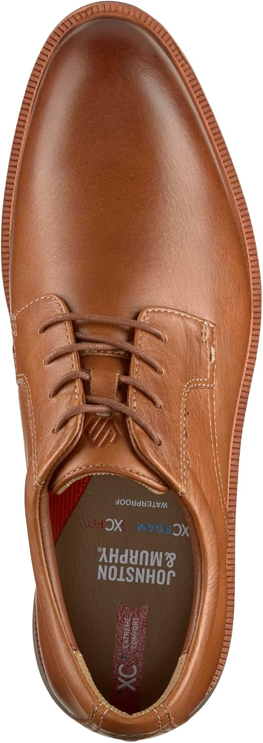 Johnston & Murphy Men's XC+ Parker Plain Toe Oxford