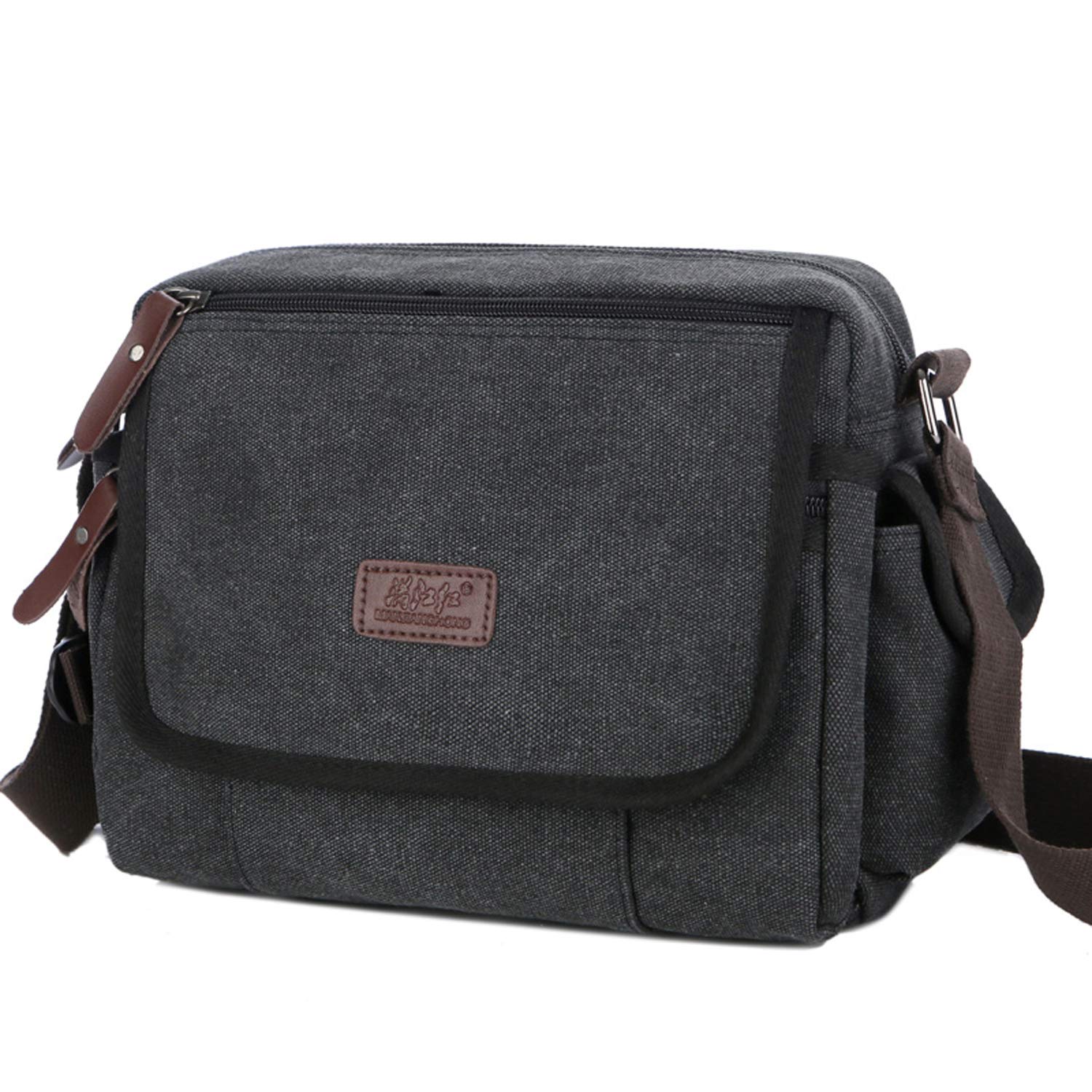MeCoolerMen Messenger Bag Travel Shoulder Bag Casual Side Pack Cross Body Bag for Tablet School Bookbag