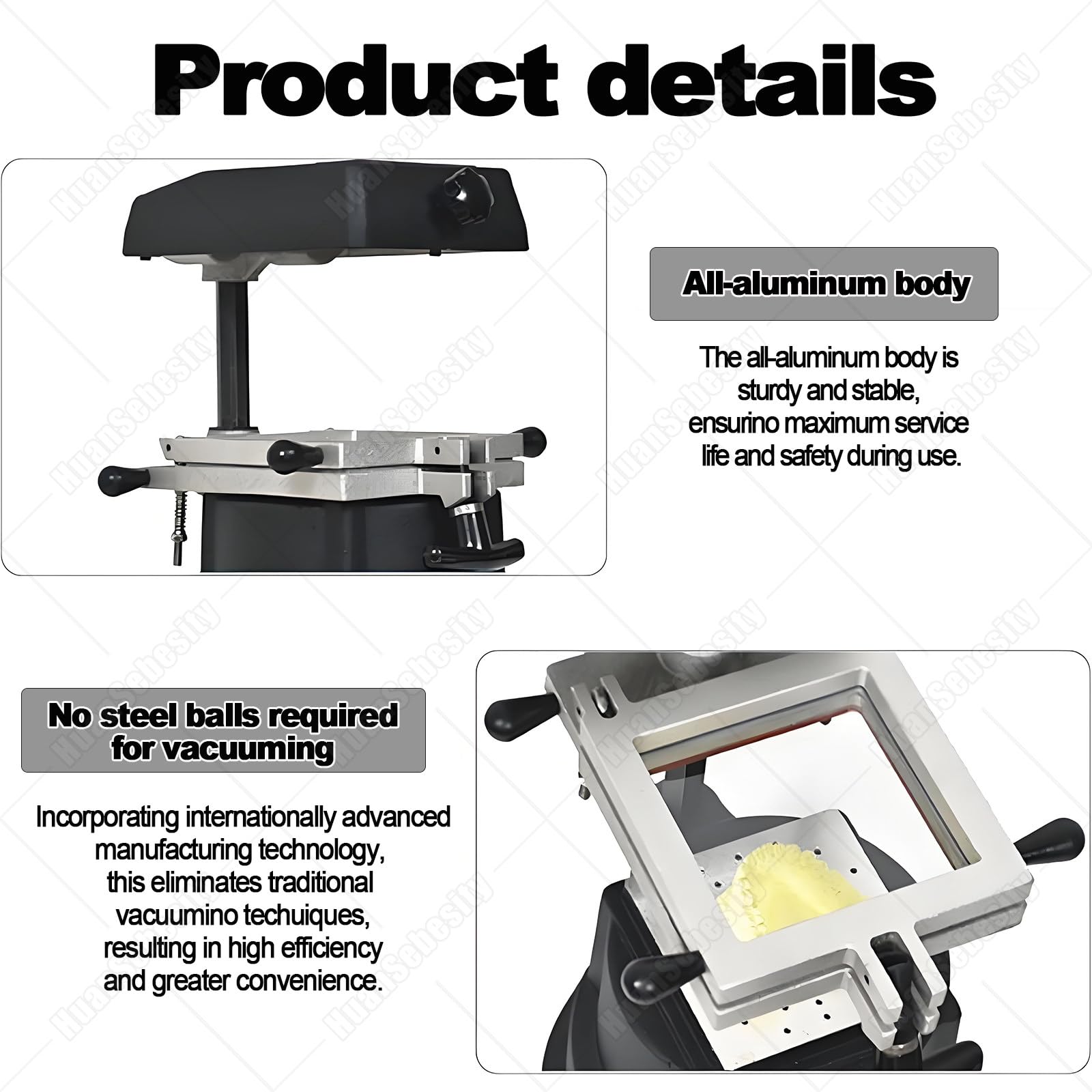 Pressa Dentale Alta Potenza 1200w,Macchina Formatura Sottovuoto per Protesi,Macchina da Modellatura Automatica per Formatura del Vuoto per Esperimenti
