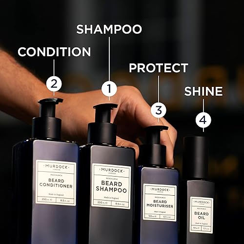 Miniatura 3 de Murdock London Acondicionador de barba  Fórmula de lavado para todo tipo de cabello  Fabricado en Inglaterra  8.5 oz
