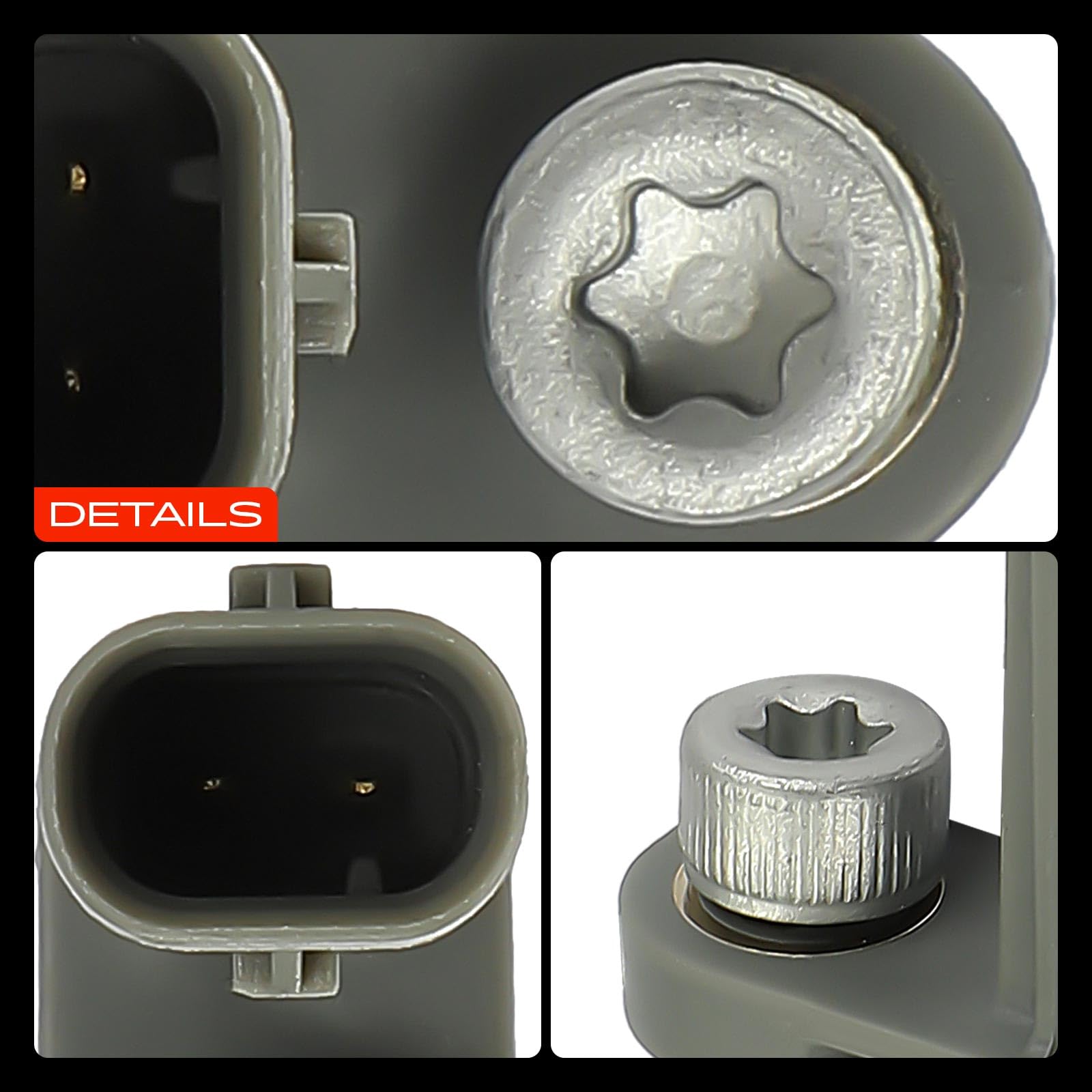 Frankberg 2 sensori ABS, sensore velocità ruota posteriore a 2 Poli | Compatibile con: 208 II UB UJ UP UW , 2008 II UC UD UJ UR US UY, C4 X BD BE BF, DS3 Crossback UC UJ UR, 3008 SUV M4 MC MJ MR