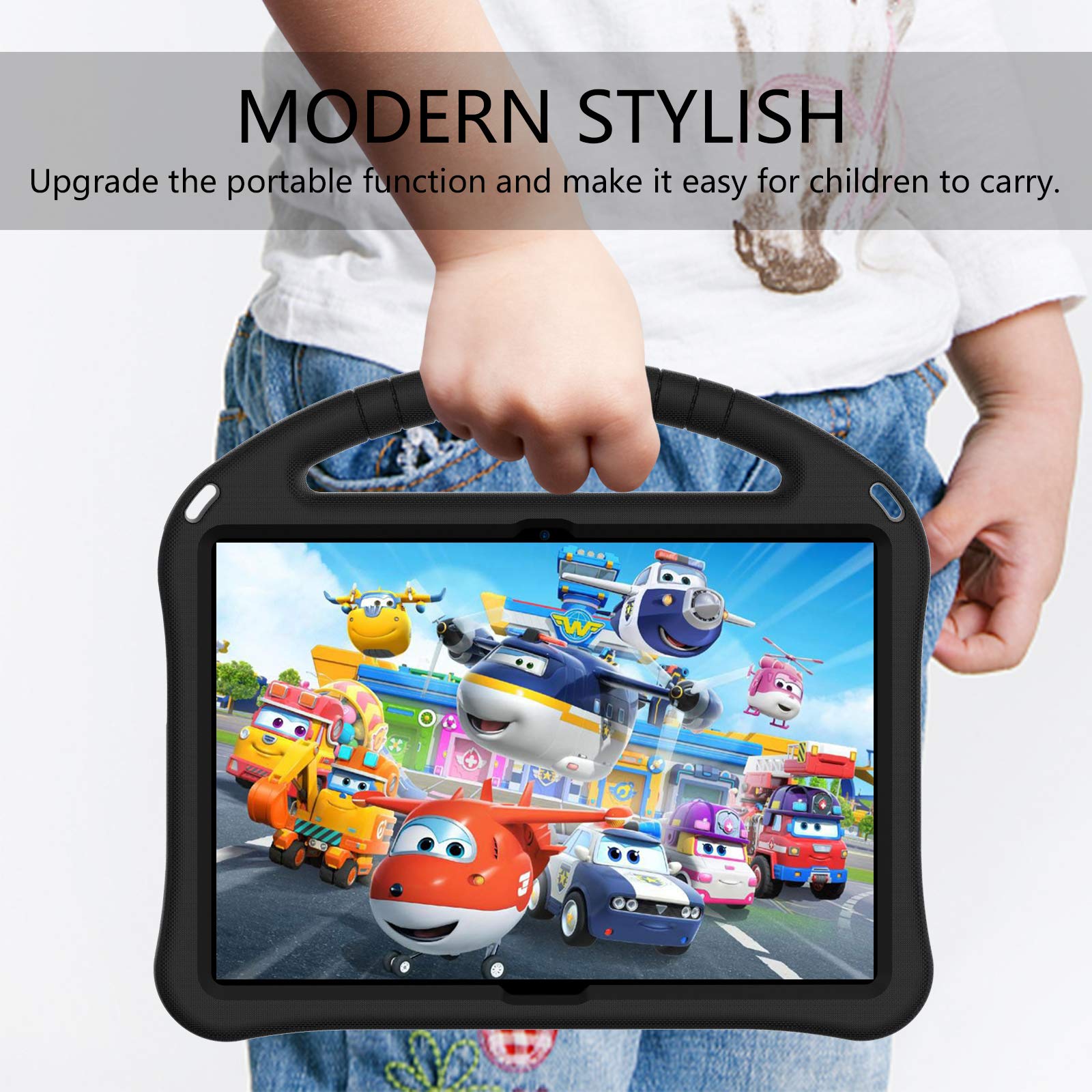 voor Lenovo Tab M10 HD TB-X505F TB-X505L tablethoes voor kinderen - Duurzame lichtgewicht EVA schokbestendige beschermende handgreep standaard cover voor Lenovo Tab M10 10.1 inch