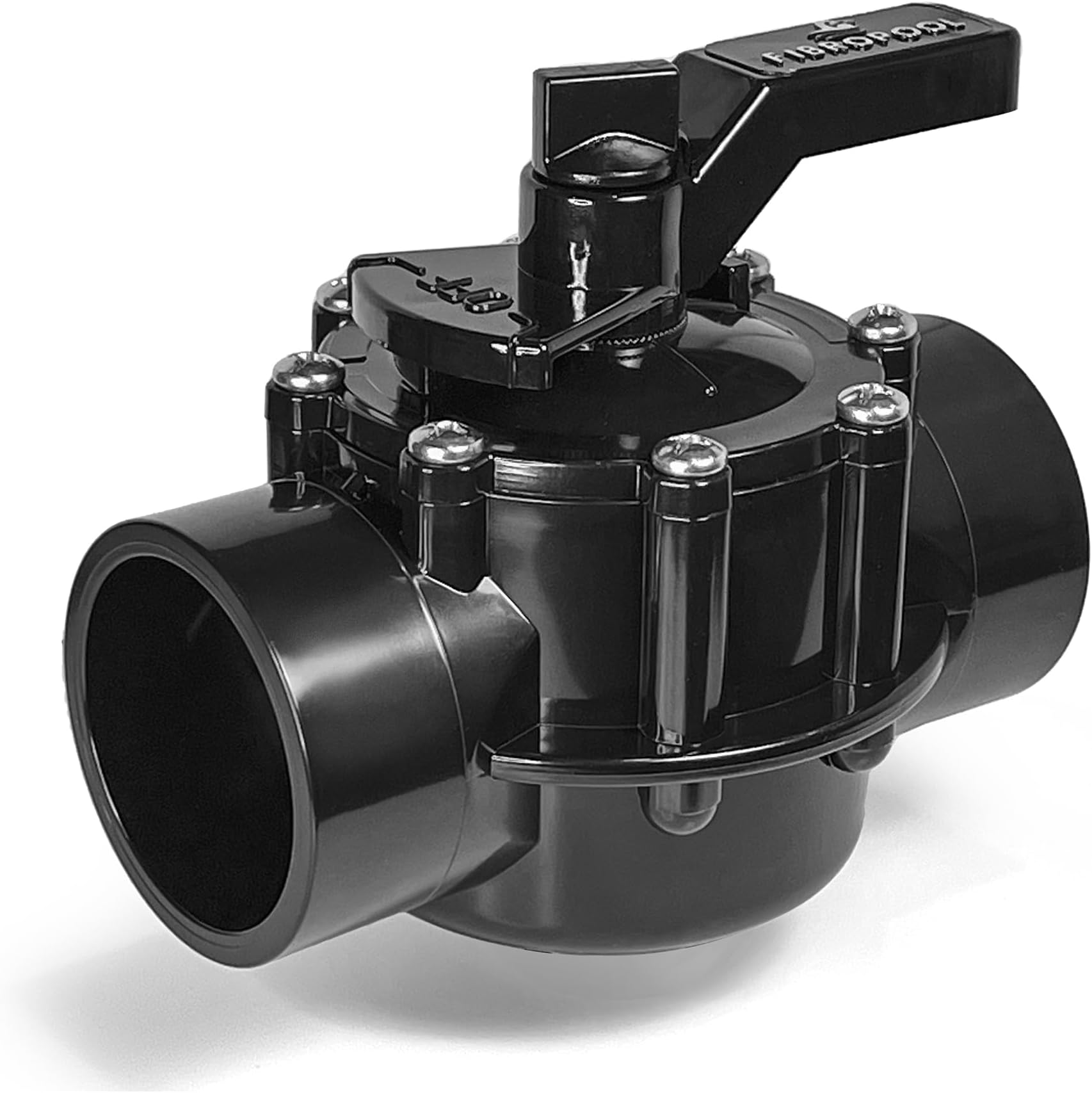 Swimming Pool Diverter Valve - 2 Inch - 2 Way - Positive Seal & Non Lube Replacement Valve for Pools and Spas