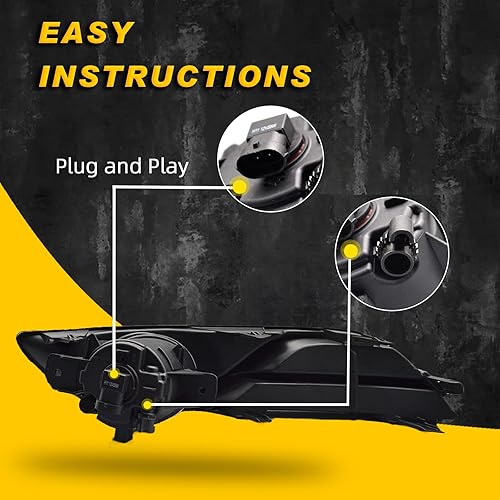 Miniatura 3 de Compatible con Nissan Sentra 2013 2014 2015 - Par de luces antiniebla de conducción de lente transparente + cableado + kit de interruptor (lente