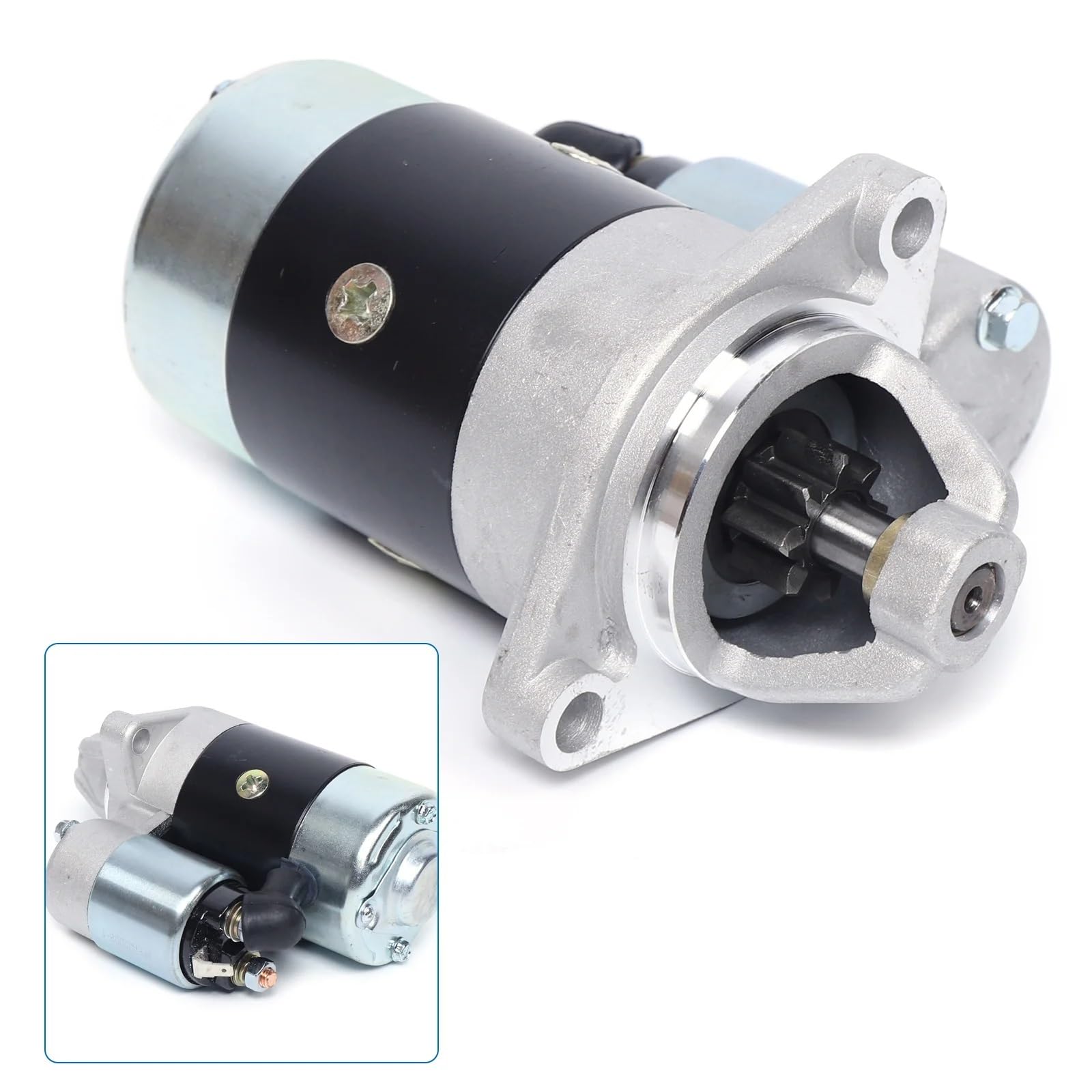 Motore Avviamento Motorino Di Avviamento Generatore Diesel Raffreddato Ad Aria Con Motore Da 12 V E 1000 W, Adatto Per Motori 170F, 178F, 186F 188F, 8 Denti