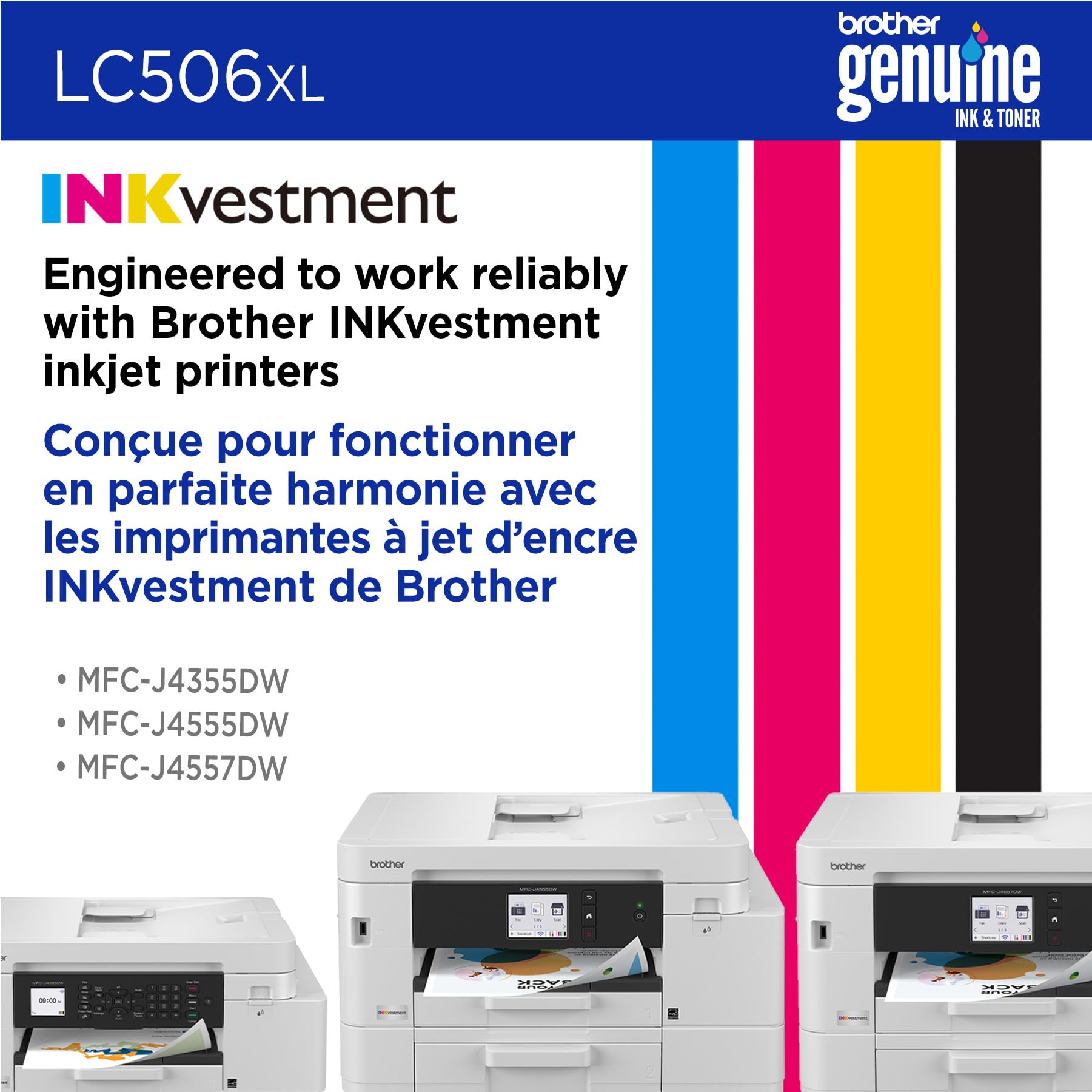 Brother Cartuccia d'inchiostro nero originale LC506XLBK ad alta resa
