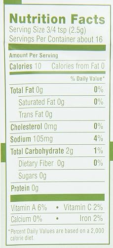 Miniatura 6 de Simply Organic Inmersión de espinacas orgánicas, 1.41 onzas