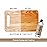Kate Naturals Mineral Oil for Cutting Board 12oz with Wax Applicator. Food Grade & Food Safe Mineral Oil to Protect Wood on Cutting Boards, Butcher Block & Bamboo Boards
