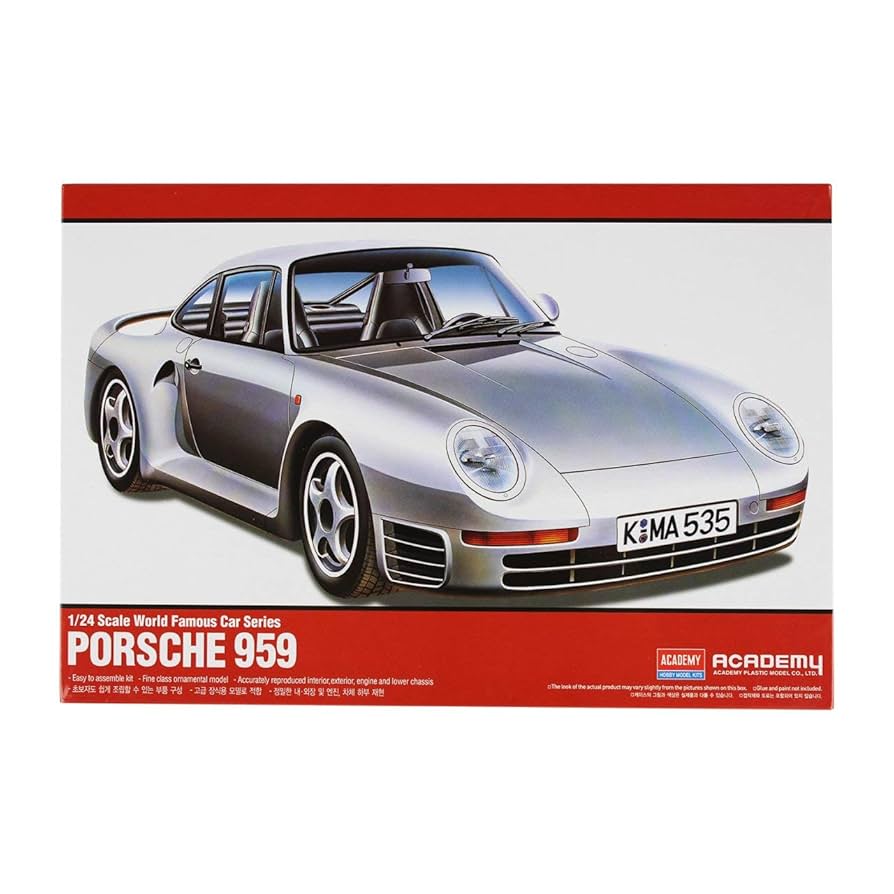 Amazon.co.jp: Academy Plastic Model Kit 1/24 PORSCHE 959