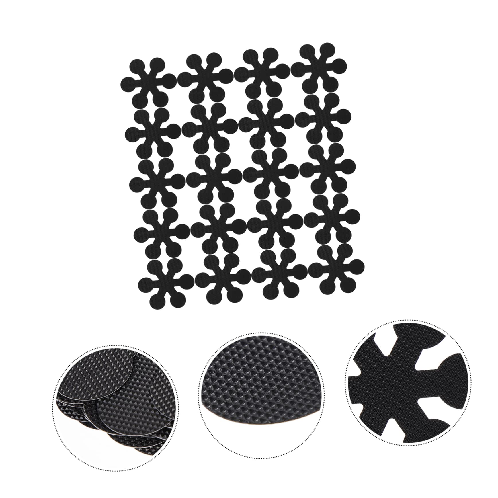 IMIKEYA 100piezas Adhesive Non- Shower Stickers para Baño Diseño De De Seguridad Bañeras y Duchas Antideslizantes y Duraderos