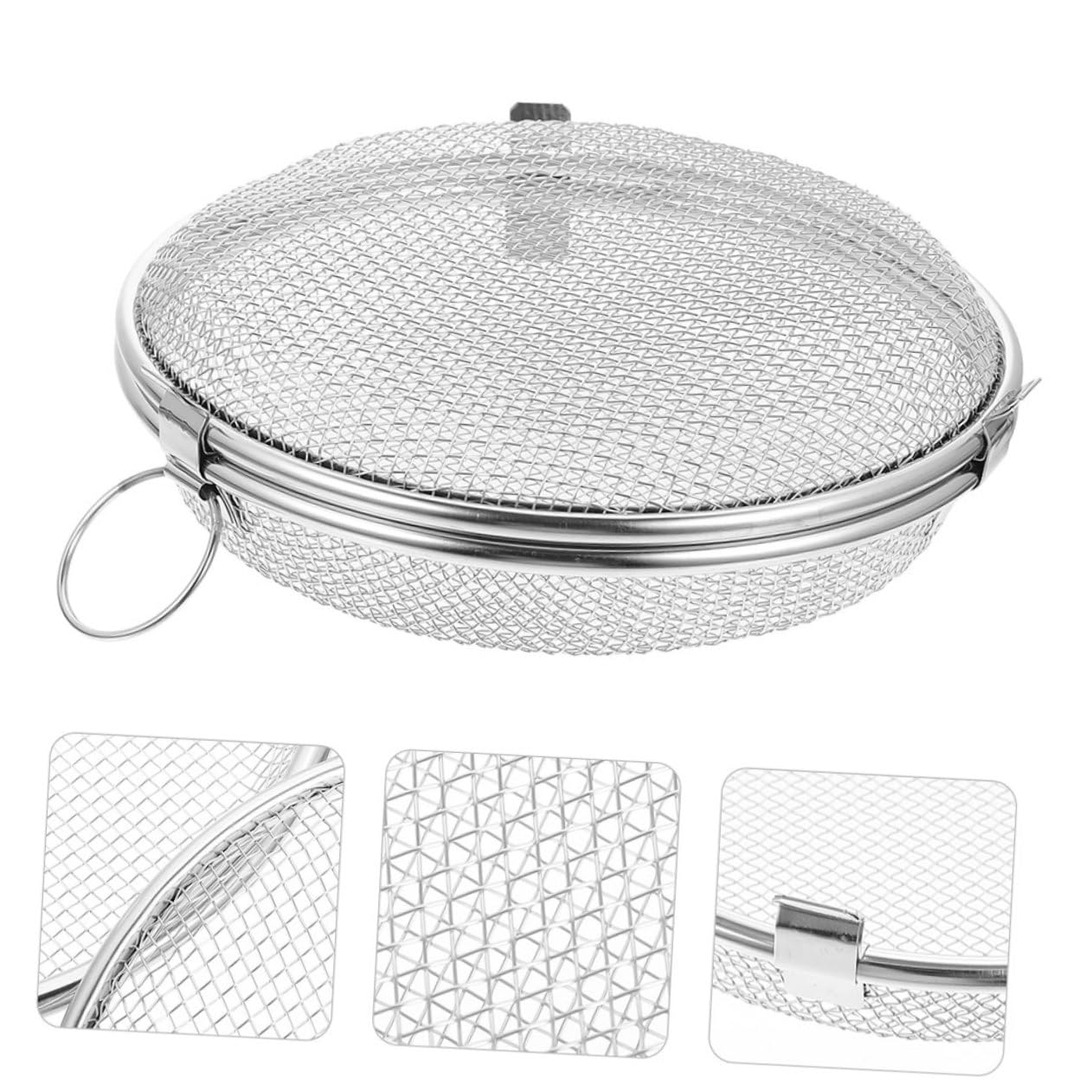 IMIKEYA 3piezas Cesto Inoxidable Para Lavavajillas Organizador De Utensilios De Cocina y De Hornear Gran Capacidad y Drenaje Accesorio Práctico Para Mantener Ordenada