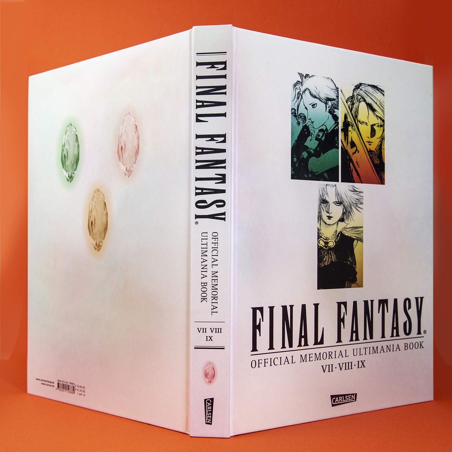 Final Fantasy - Official Memorial Ultimania : Final Fantasy - Official Memorial Ultimania: VII bis IX: behandelt die Spiele VII VIII und IX