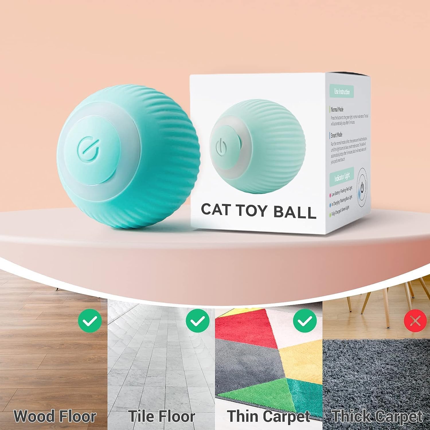 Cloudsell Toys Ball for Cat (1) 3