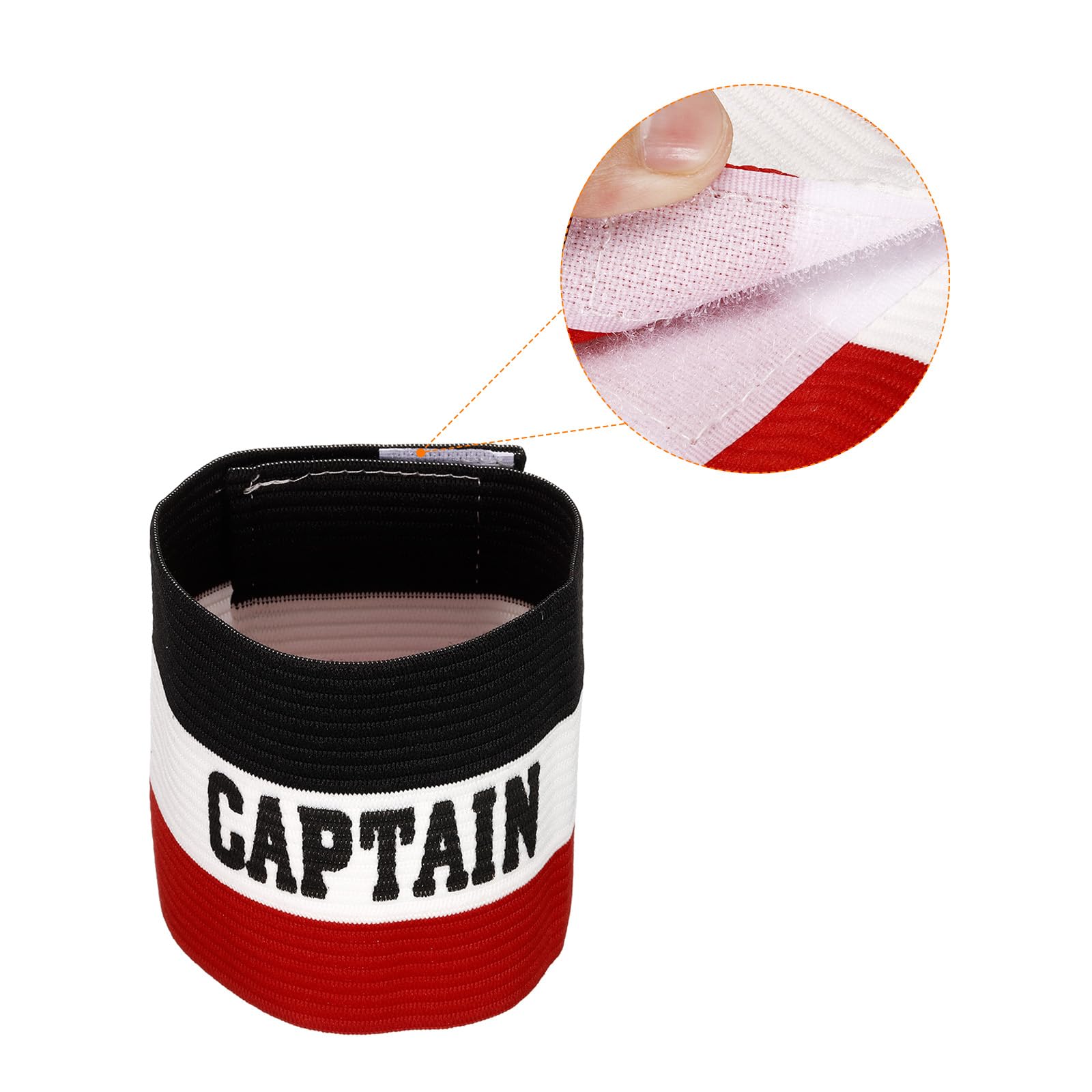 YOKIVE Captain Armband Set, Nylon Protective Arm Badge, Adjustable Flexibility - Image 4
