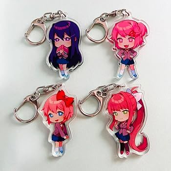 Amazon.co.jp: ドキドキ文芸部 ナツキ ユリ サヨリ モニカ アクリル