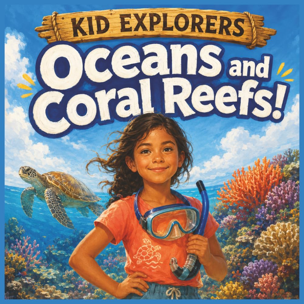 Kid Explorers: Oceans and Coral Reefs!: Sea Animals, Marine Science, and Conservation for Curious Kids