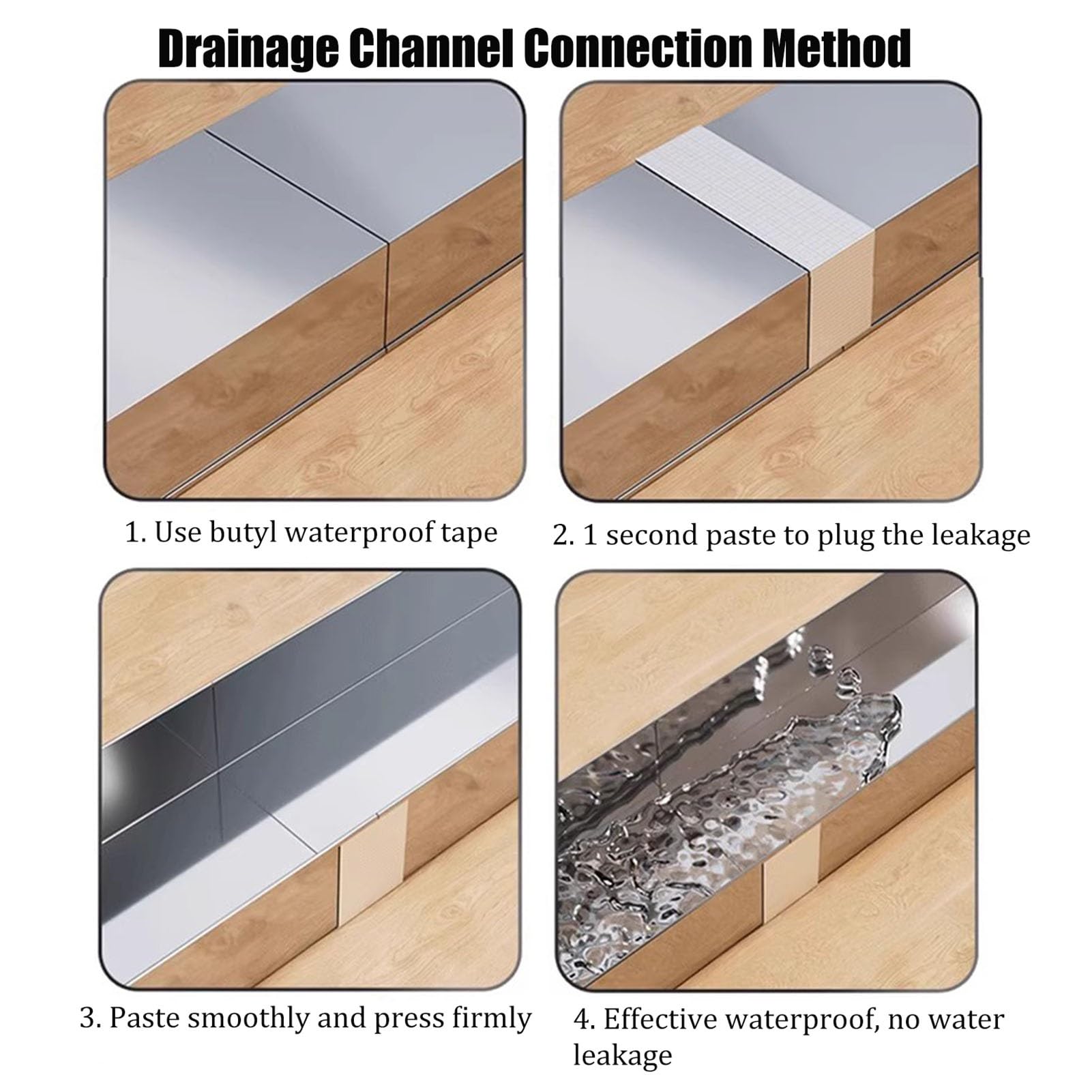 Canaleta de Desagüe Canal De Drenaje Para Patio Con Rejilla, Canaleta De Drenaje Estrecho Para Exteriores, Canaleta Desague De Acero Inoxidable Para Uso Comercial, Canalón De Alcantarillado(100x10x6.5