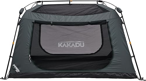 Miniatura 5 de Kakadu - Tienda de campaña de marco rápido 3P, tienda de campaña para 3 personas, configuración de 1 minuto, diseño de doble cubo de marco rápido