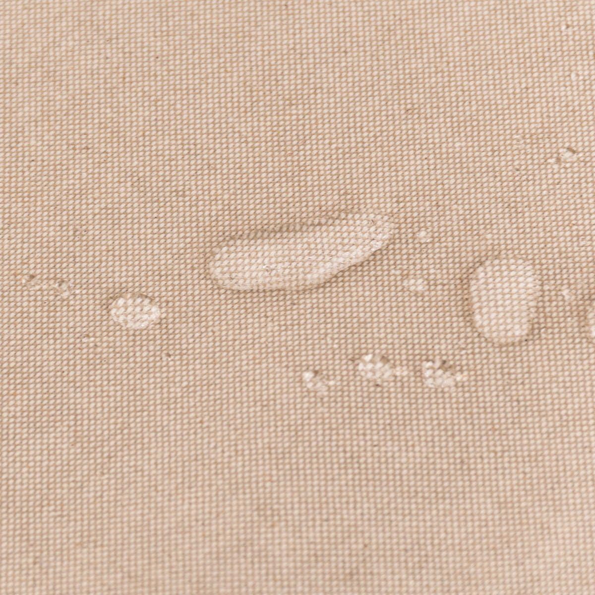 SCHÖNER LEBEN. Nappe lavable, aspect lin, naturel, différentes tailles, dimensions : 100 x 100 cm (surnappe )