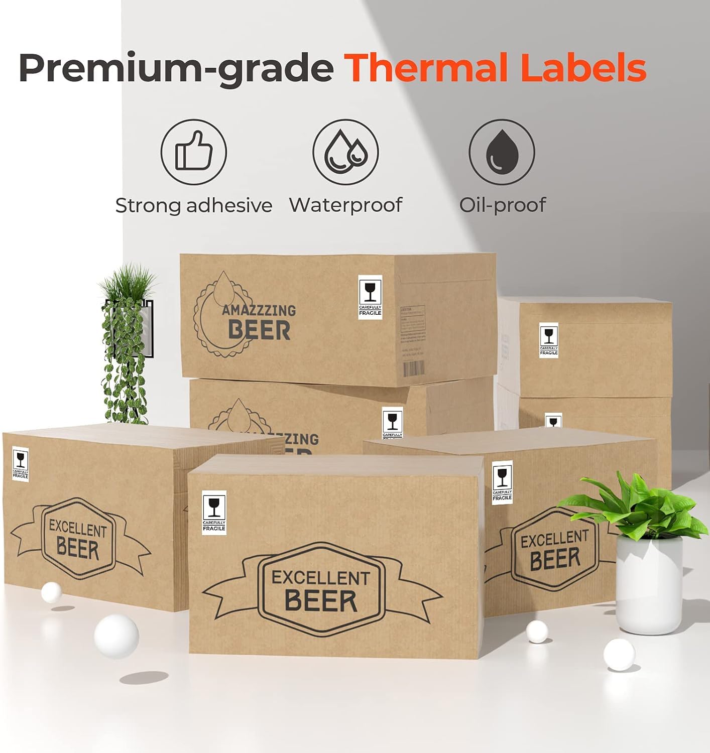 Square Temperature Sticker Snapklik.com : Thermal Labels, Square And Circle White Thermal Stickers ...