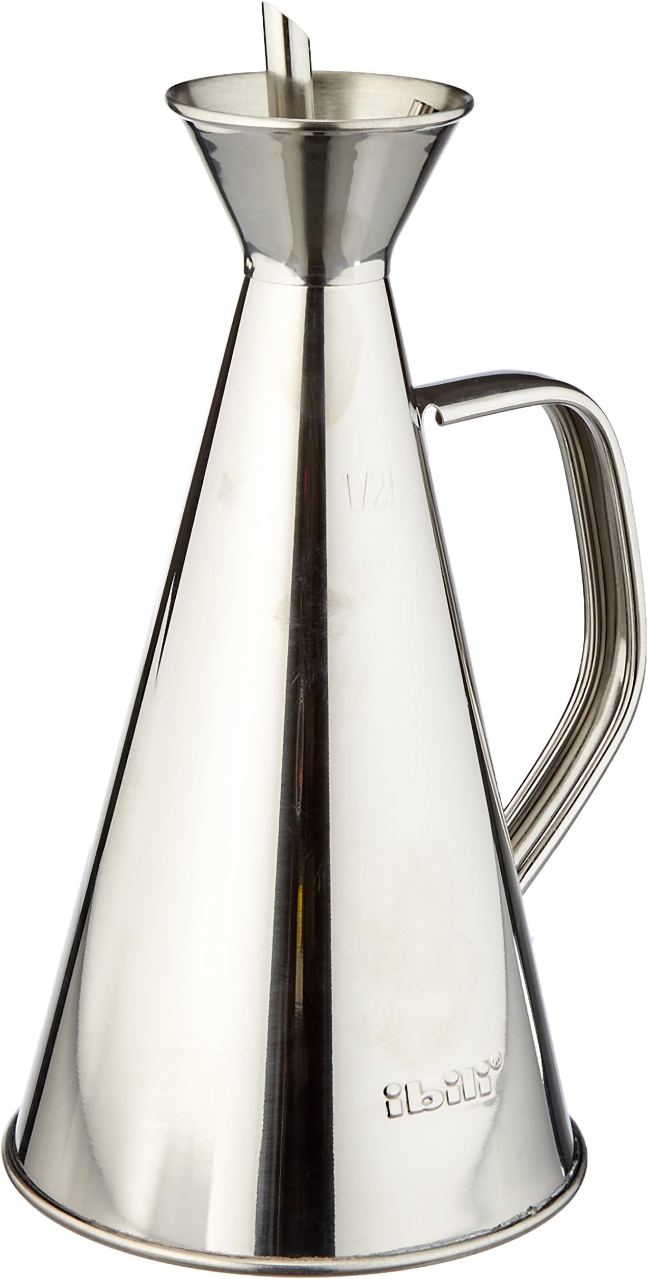 Ibili Oil Can, Stainless Steel, Silver, 500 ml