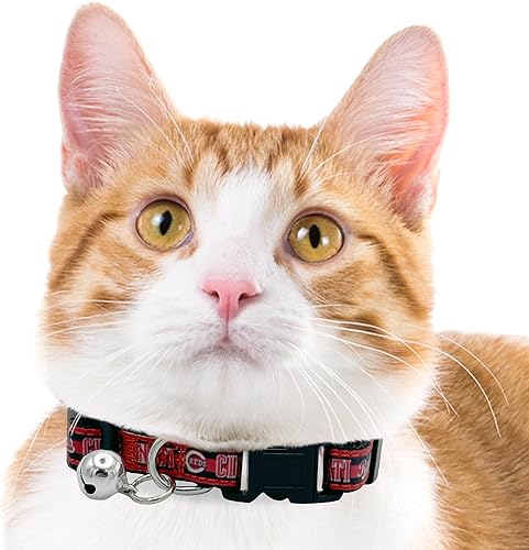 Miniatura 20 de MLB CAT Collar de satén de Los Angeles Angels, collar de equipo de béisbol para perros y gatos. Un collar de gato brillante y colorido con colgante