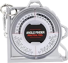 Localizador de ângulos magnéticos, localizador de ângulo, multifuncional, transferidor de inclinação e inclinação, inclinômetro para decoração de interiores