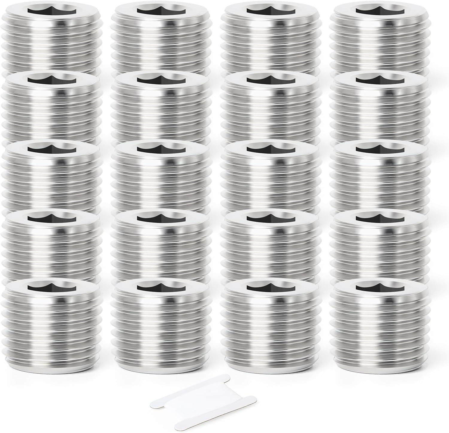 Amazon.com: TAISHER 10PCS 304 Stainless Steel Internal Hex Thread ...